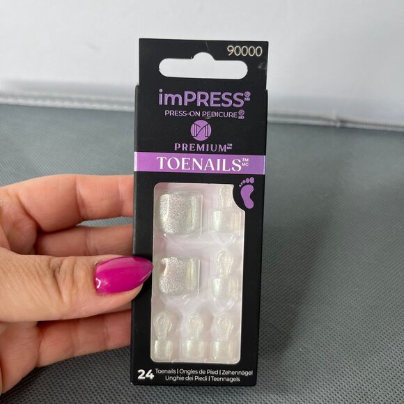 5 Pk Nail Bundle Toes and Hands Press-On & Strips #475 - Picture 6 of 8